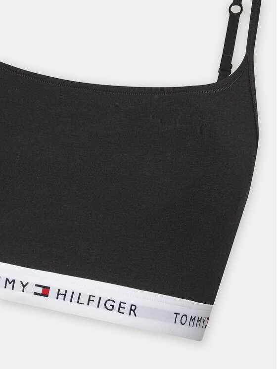 Tommy Hilfiger Tommy Hilfiger Komplekti kuuluvad 2 rinnahoidjat-top UW0UW05528 Must