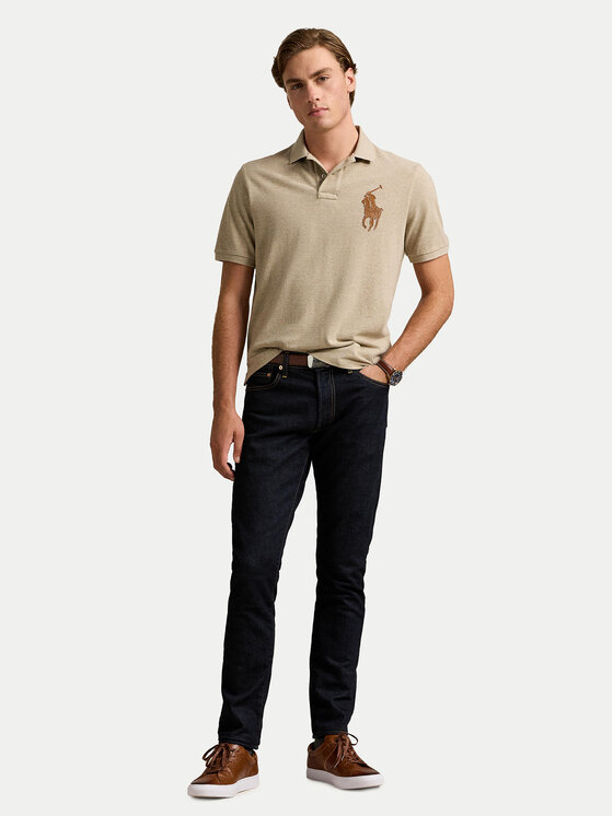 Polo Ralph Lauren Polo Ralph Lauren Polo marškinėliai 710958776002 Smėlio Regular Fit