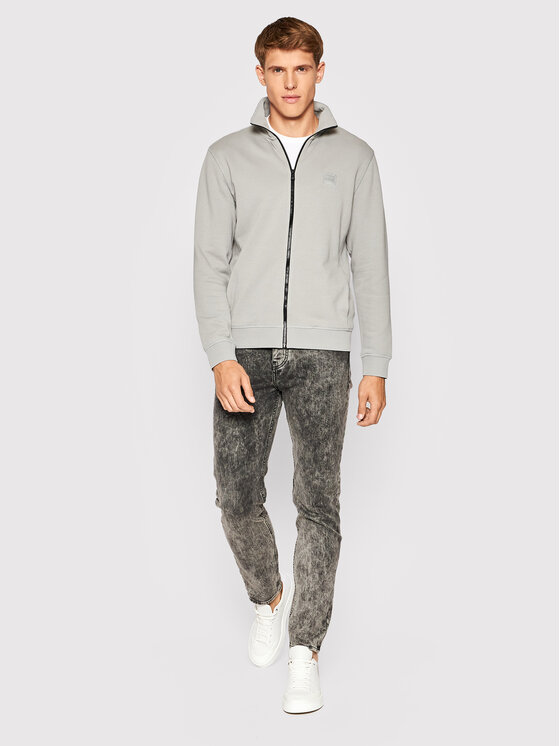 Felpa Zestart 50468428 Grigio Relaxed Fit