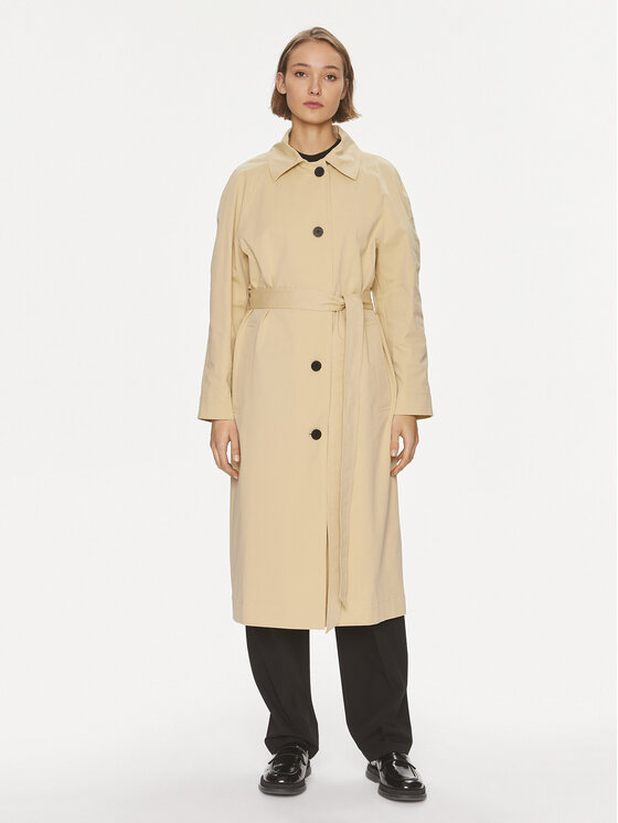 HUGO Hugo Trench Moleri-1 50511861 Bež Relaxed Fit