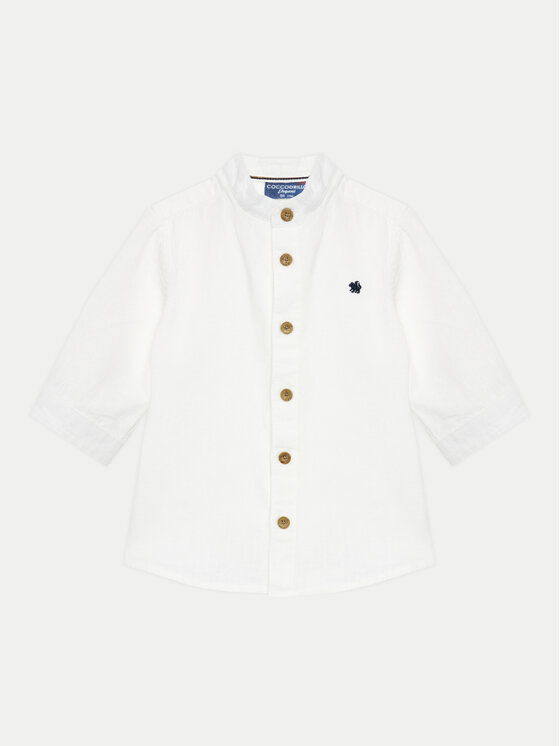 Coccodrillo Coccodrillo Camicia WC4136201EBB Bianco Regular Fit