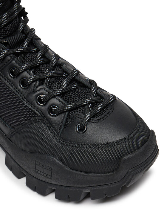 Tommy Jeans Tommy Jeans Sneakers (New) Tjw Flatform Cupsole Ess EN0EN02553 Negru