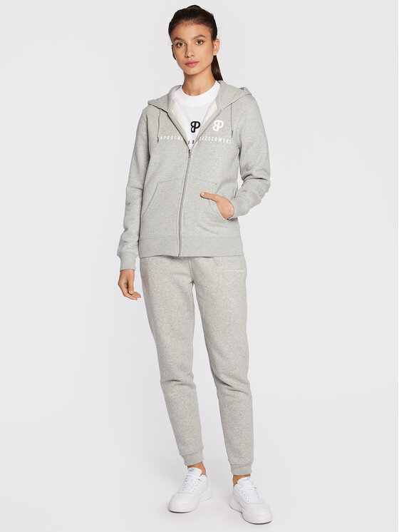 Felpa BLUZCOM2135 Grigio Regular Fit
