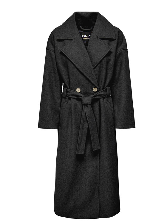 ONLY ONLY Cappotto di transizione 15292812 Nero Regular Fit