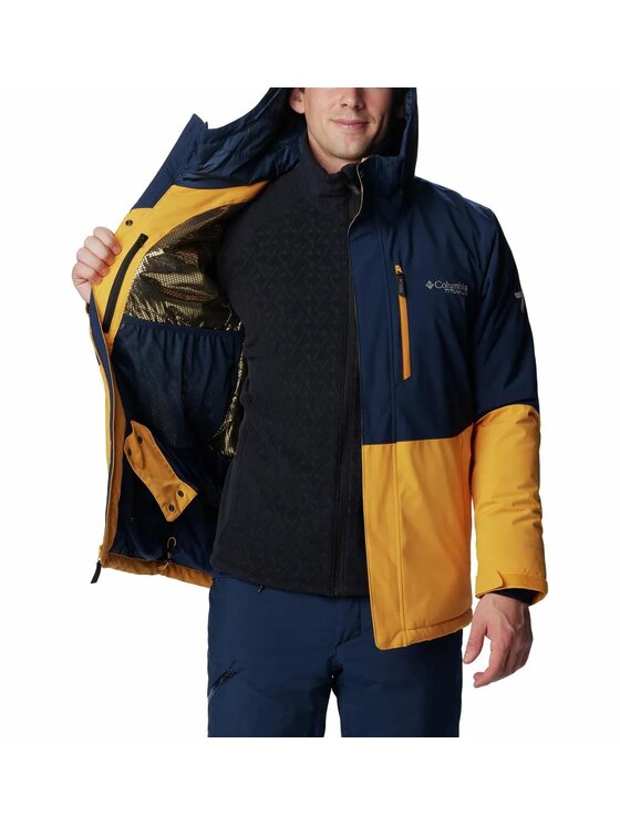 Columbia Columbia Kurtka narciarska 205664 Żółty Regular Fit