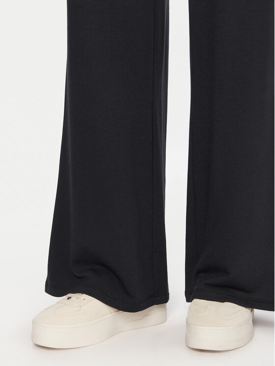 Roxy Roxy Pantaloni trening Surfing By Sunlight ERJFB03495 Negru Wide Leg