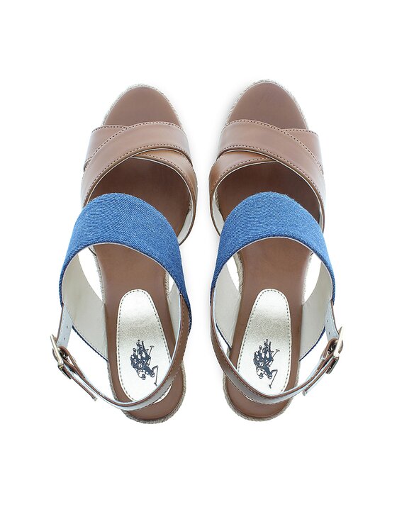 U.S. Polo Assn. U.S. Polo Assn. Espadryle Alyss ALYSSA011 Brązowy