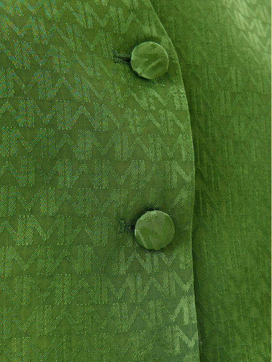 Lola Casademunt by Maite Lola Casademunt by Maite Prsluk MS2502007 Zelena Regular Fit