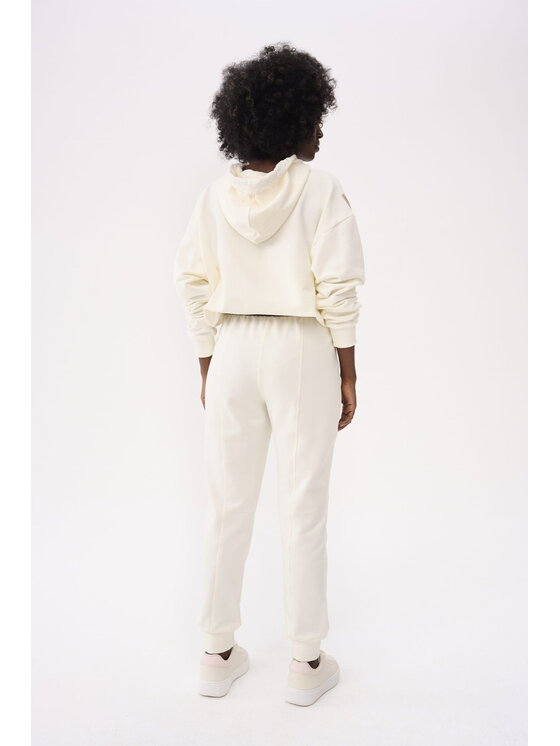 blue shadow blue shadow Spodnie damskie Dasi BS Écru Standard Fit