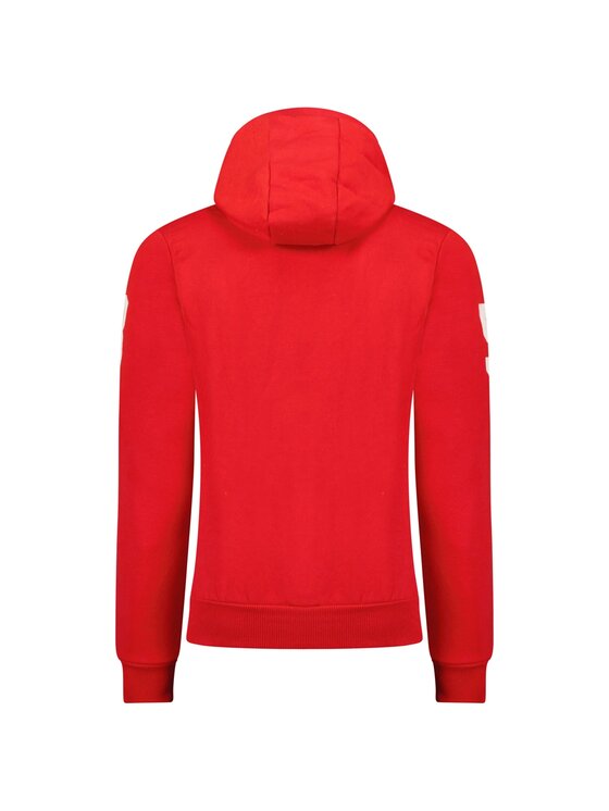 Geographical Norway Geographical Norway Bluza WW4783H/GNO-Red Czerwony Regular Fit