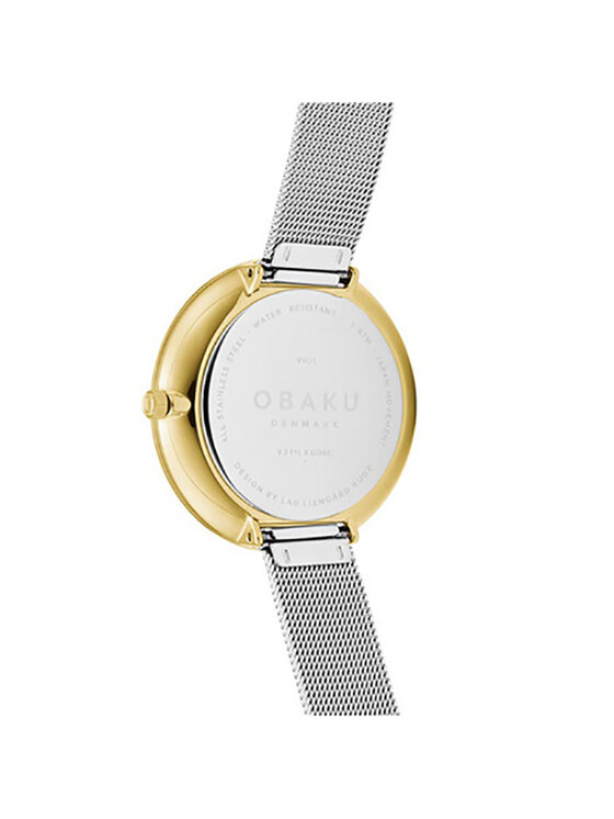 Obaku Obaku Zegarek V211LXGIMC1 Srebrny