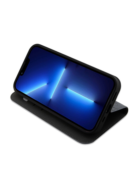 KARL LAGERFELD KARL LAGERFELD Etui na telefon Saffiano Monogram Srebrny