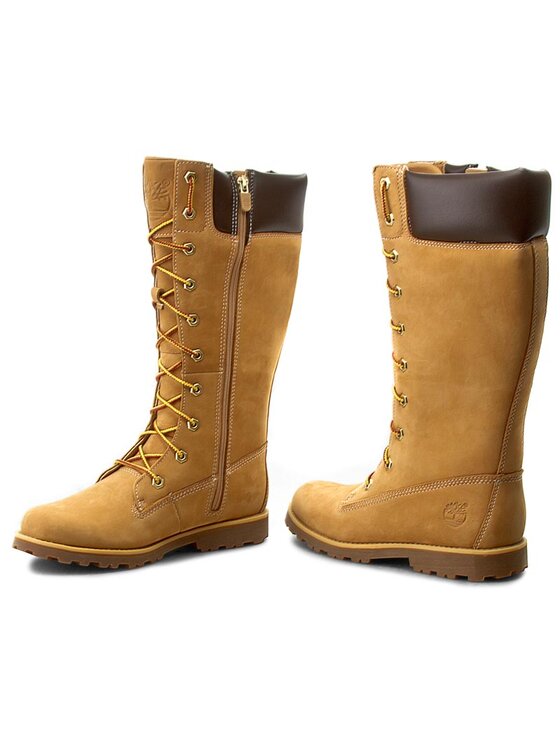Girls tall timberland boots discount