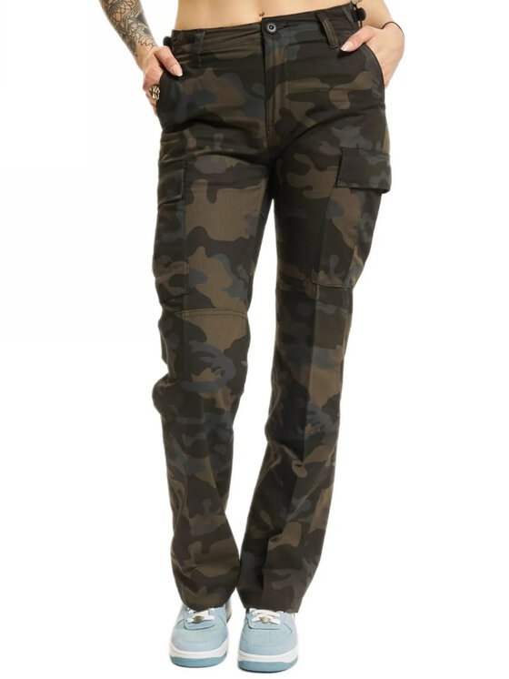 Brandit Brandit Spodnie materiałowe 11007.4 Khaki Cargo Fit