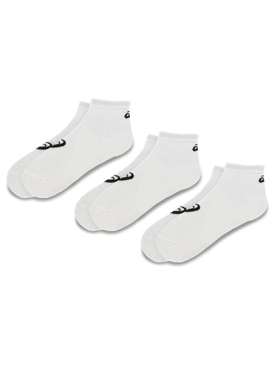 Asics Asics Комплект 3 чифта къси чорапи унисекс 3PPK Quarter Sock 155205 Бял