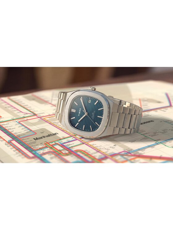 Timex Timex Hodinky TW6A00700 Strieborná