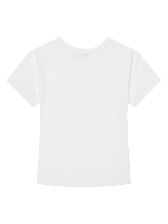 United Colors Of Benetton United Colors Of Benetton T-shirt 3P4ZC10O0 Bijela Slim Fit