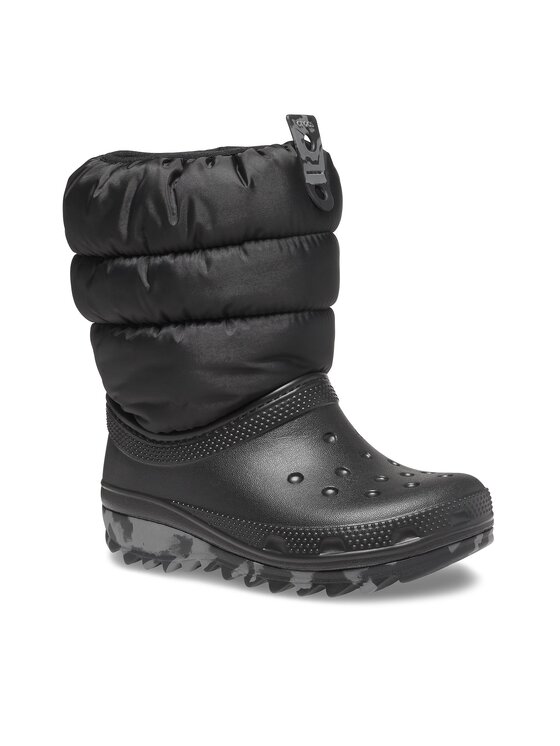 Crocs Crocs Μπότες Χιονιού Crocs Classic Neo Puff Boot T 207683 Μαύρο