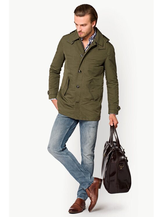 Lancerto Lancerto Jeansy Russell Niebieski Slim Fit
