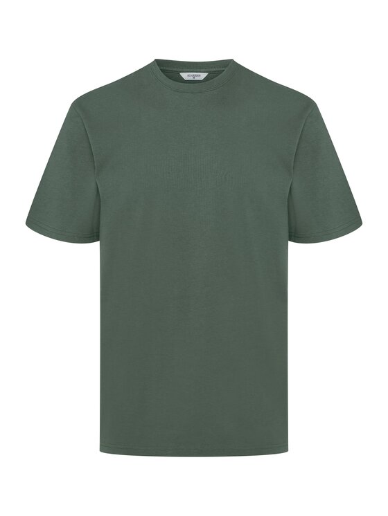 Henderson Henderson T-Shirt 43026 Khaki Regular Fit