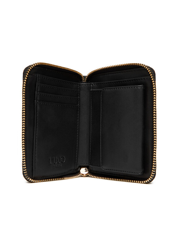 Liu Jo Liu Jo Μεγάλο Πορτοφόλι Γυναικείο Ecs M Zip Around AF5156 E0087 Μαύρο