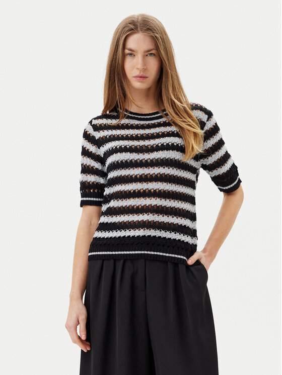 ARTIGLI ARTIGLI Megztinis ACMA001895 Juoda Regular Fit