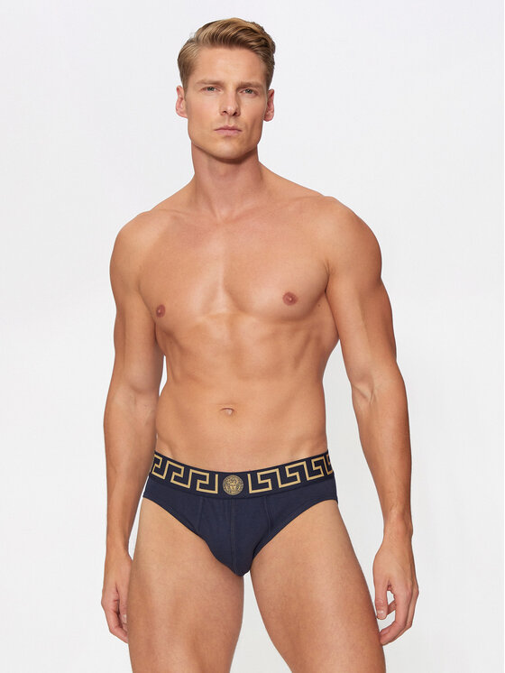 Versace Versace Сліпери AU10027 1A10011 Cиній