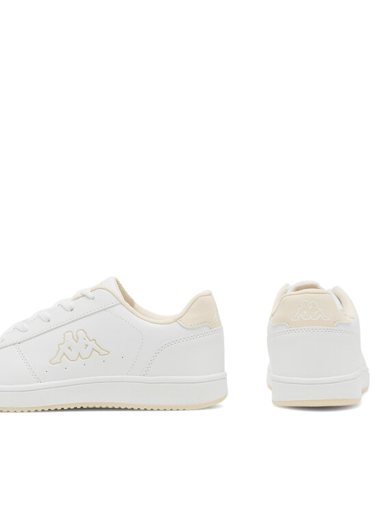 Kappa Kappa Sneakersy Logo Malone Kid 371K1IW-A0F Biały