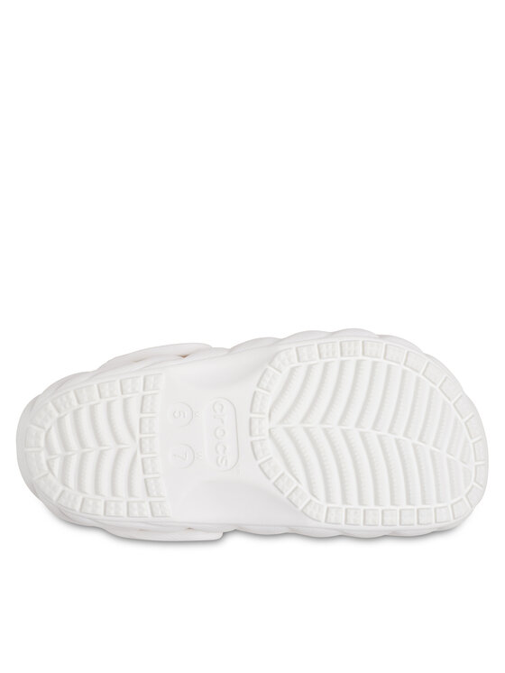 Crocs Crocs Şlapi Classic Lined Overpuff Clog 210059 Alb