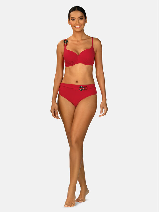 Feba Feba Bikini pezzo sopra FG10 Rosso