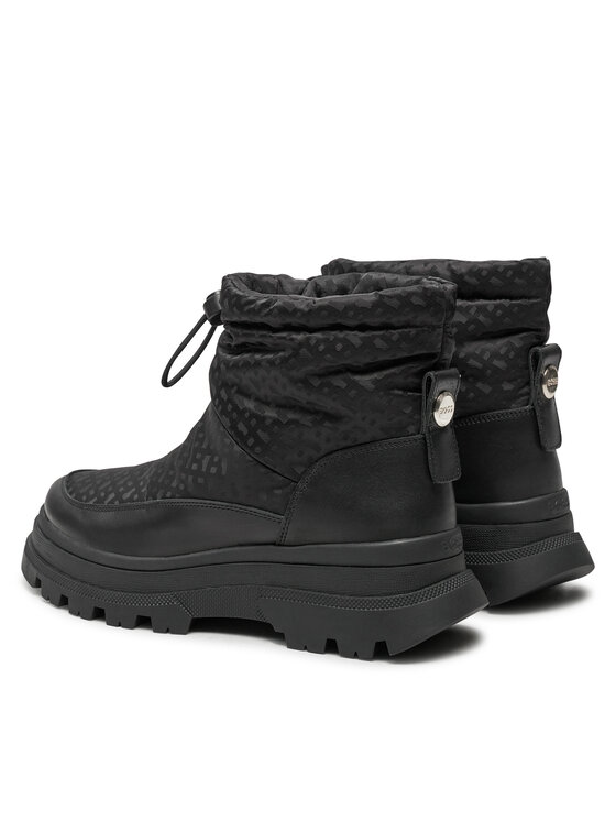 BOSS Boss Botine Foster Bootie CBBNY 50523505 Negru