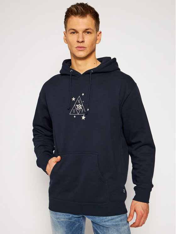 HUF HUF Felpa THE SMASHING PUMPKINS Starlight PF00377 Blu scuro Regular Fit