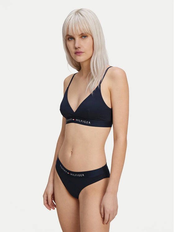 Tommy Hilfiger Tommy Hilfiger Dół od bikini UW0UW06363 Granatowy