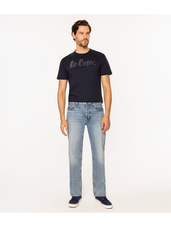 Lee Cooper Lee Cooper Jeansy LUIS 3148 Niebieski Straight Leg