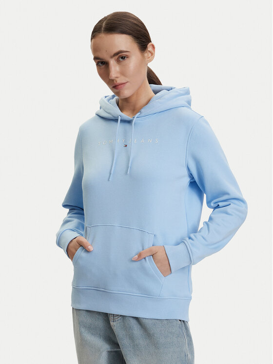 Tommy Jeans Hanorac DW0DW17324 Albastru Regular Fit