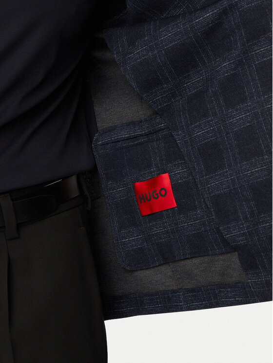 HUGO HUGO Сако Anton263X-H 50565382 Тъмносин Extra Slim Fit