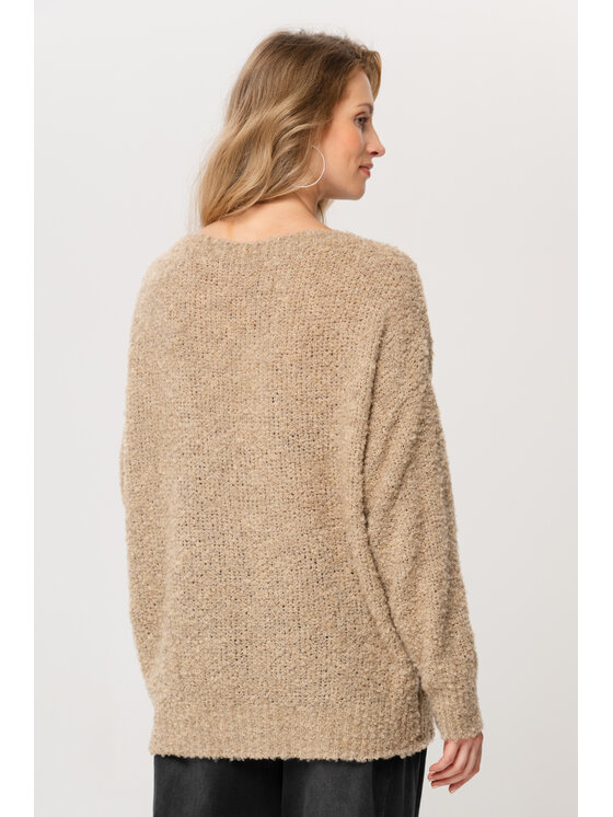 blue shadow blue shadow Sweter Bonzay Beżowy Regular Fit