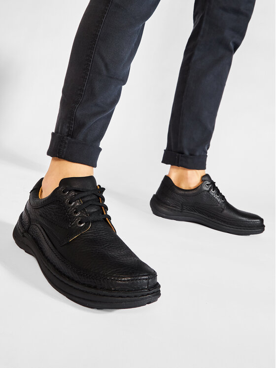 Clarks Clarks Półbuty Nature Three 203390087 Czarny