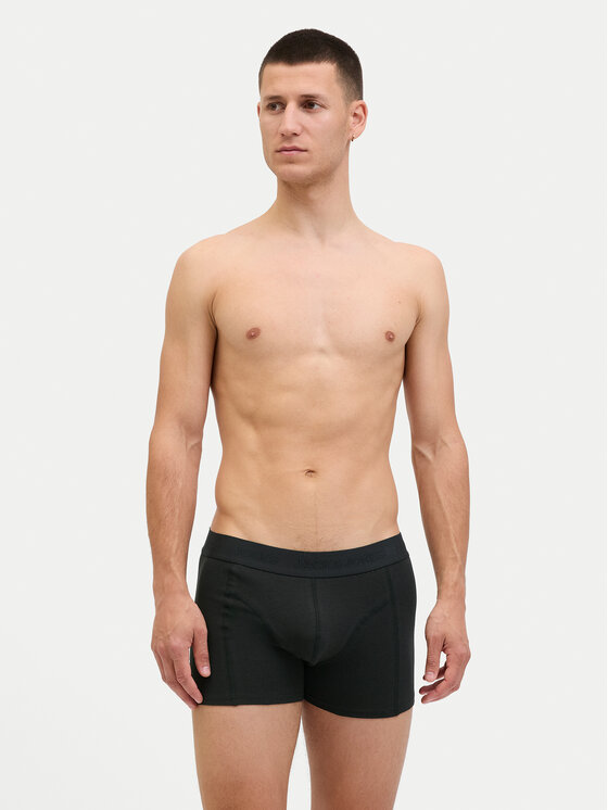 Jack&Jones Jack&Jones Set od 3 para bokserica Ordinary 12275575 Crna