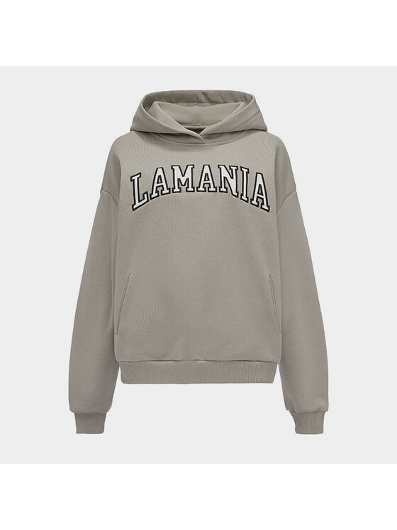 La Mania La Mania Bluza TWIN 2 BLUZA Szary Classic Fit