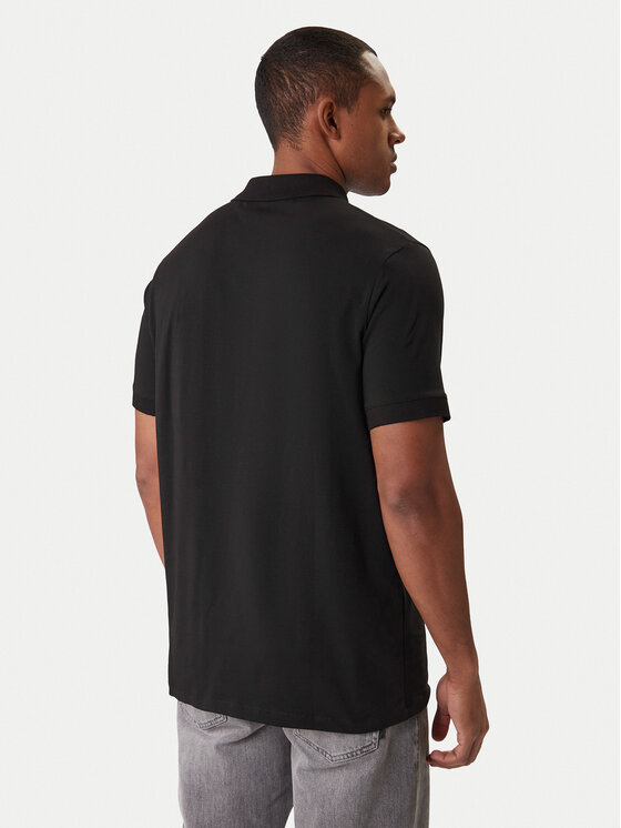 KARL LAGERFELD KARL LAGERFELD Tricou polo 745022 561235 Negru Regular Fit