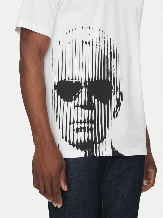 KARL LAGERFELD KARL LAGERFELD Tričko 755240 552225 Biela Oversize