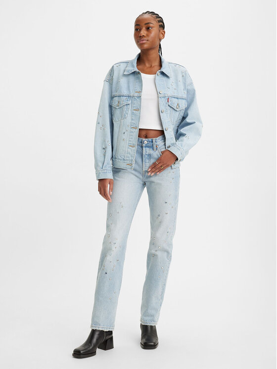 Levi's® Levi's® Džínsy 501® 12501-0466 Modrá Straight Fit