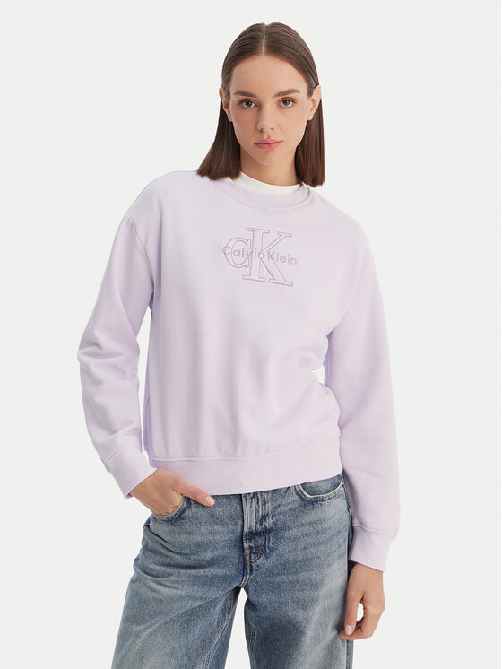 Calvin Klein Jeans Calvin Klein Jeans Pulóver LV047F204G Rózsaszín Regular Fit