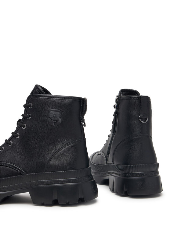 KARL LAGERFELD KARL LAGERFELD Μποτίνια Trekka KL25252L Μαύρο