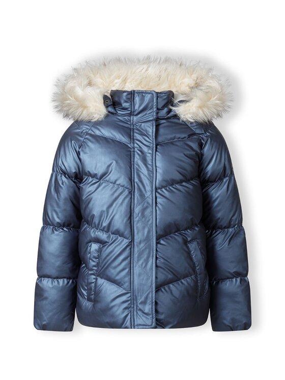 MINOTI MINOTI Kurtka zimowa 20coat48 Niebieski Regular Fit