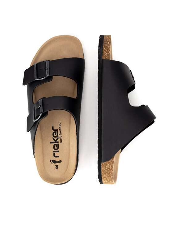 Rieker Rieker Şlapi 22190-01 Negru