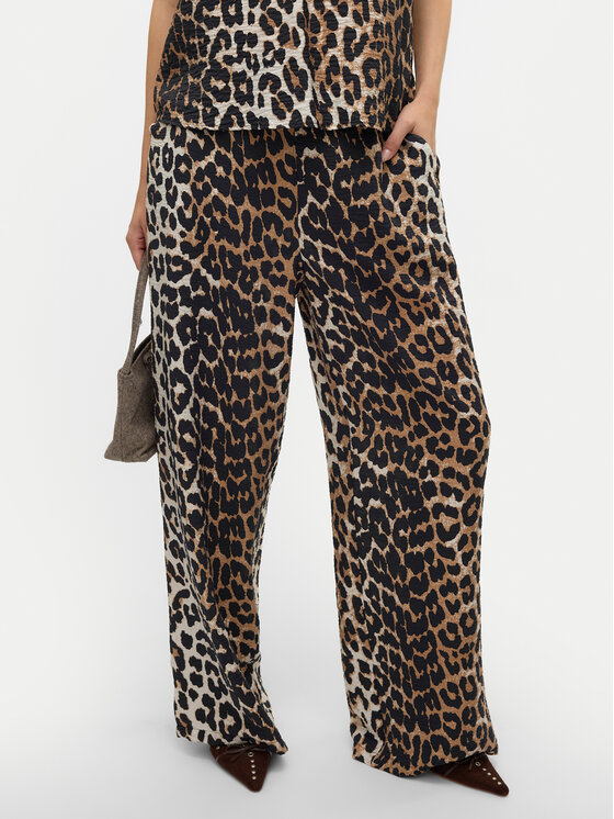Vero Moda Vero Moda Szövet nadrág Josie 10303759 Barna Wide Leg