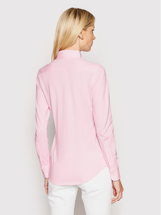 Polo Ralph Lauren Polo Ralph Lauren Camicia Heidi 211664427002 Rosa Slim Fit