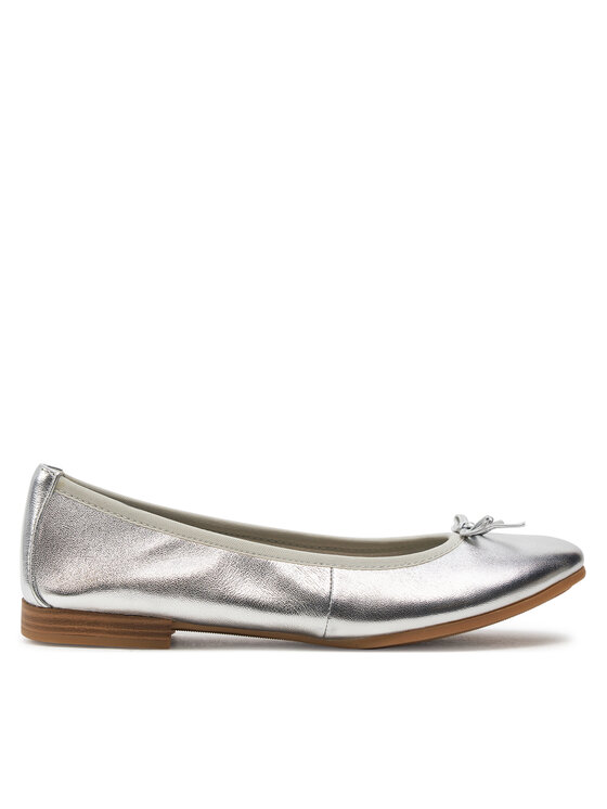 Tamaris Tamaris Ballerine 1-22116-41 Argento